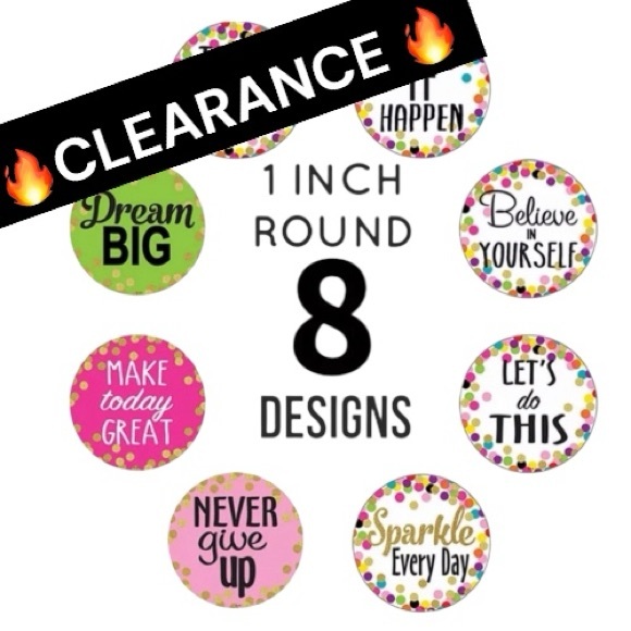 CLEARANCE 100 Thankful / Happy Stickers Round - Picture 1 of 6